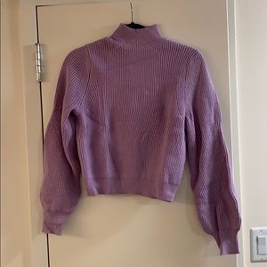 NWT Zara Mock Neck Sweater